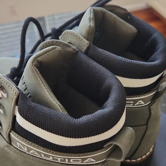 NWB Nautica Galiah Olive Green Women's Boots Size 9.5 - Picture 10 of 12